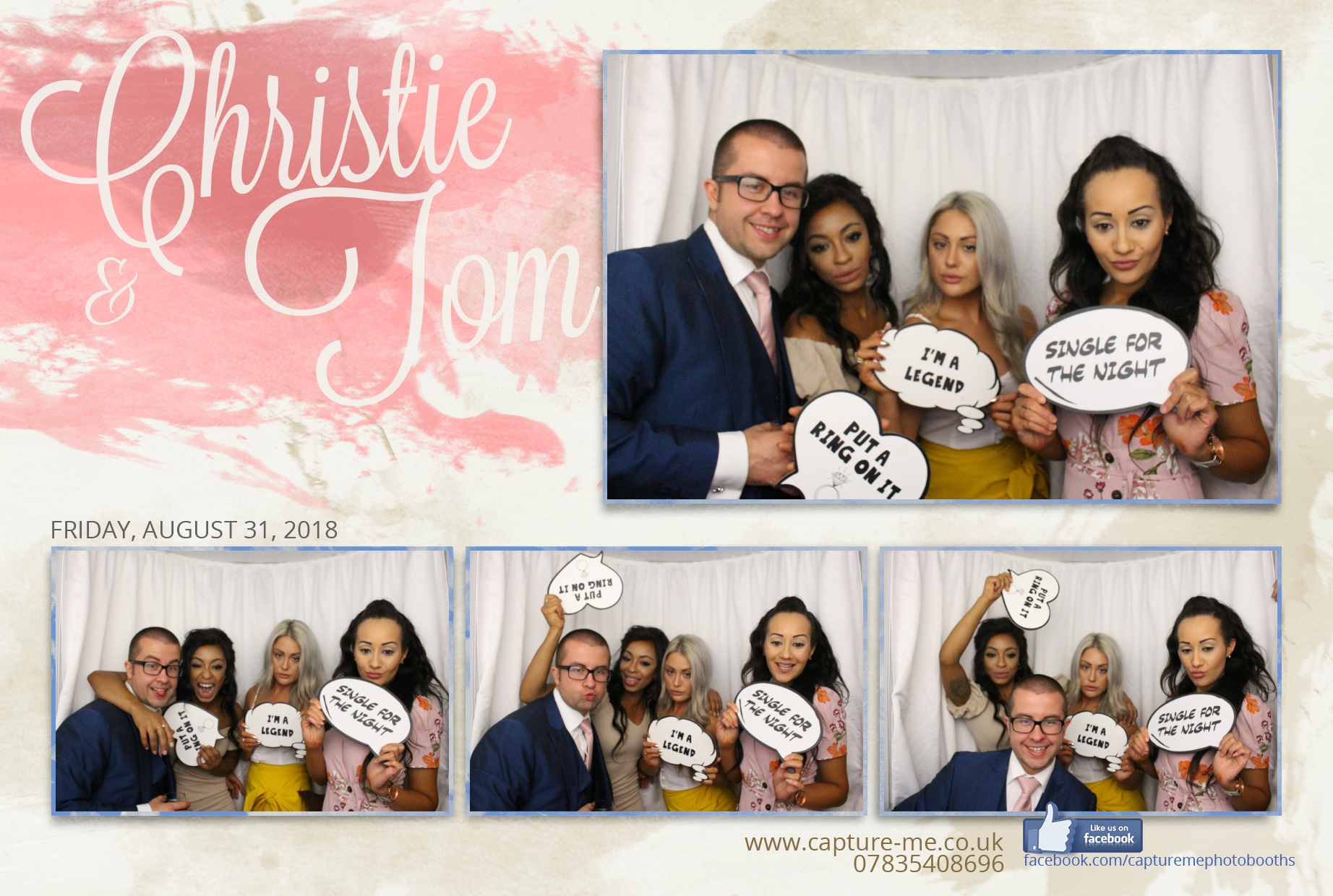 Christie & Tom's Wedding | View more photos from the event at gallery.capture-me.co.uk/u/Capture-me/Christie-Toms-Wedding